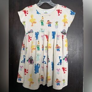 Hanna Andersson Sesame Street Playground Dress 4T / 100 cm play condition